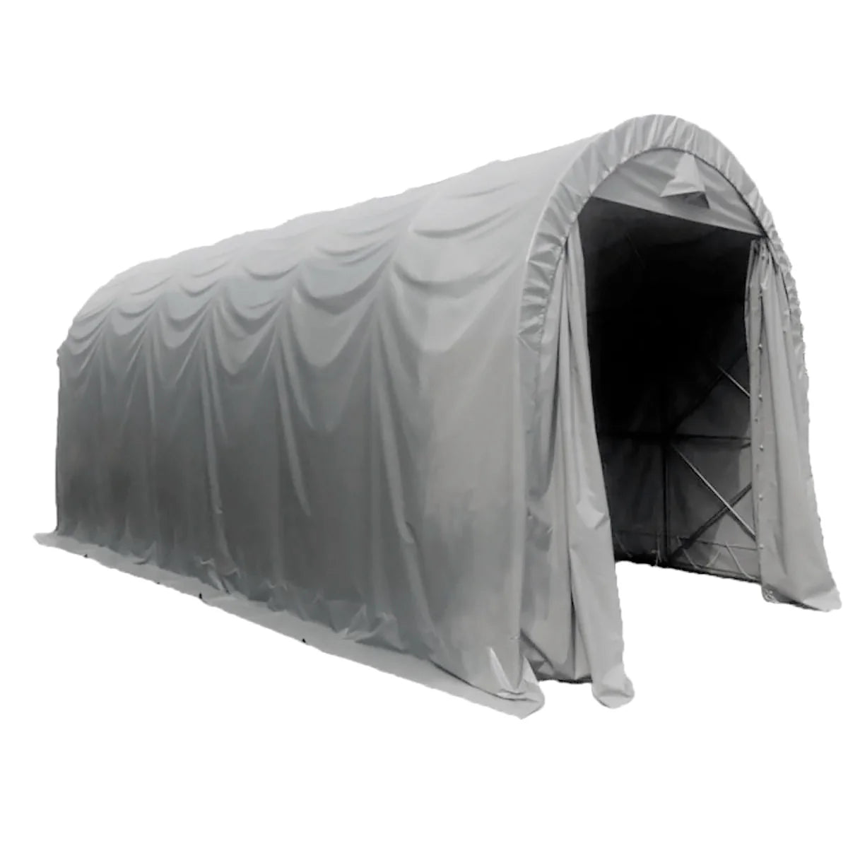 Fornorth Zeltgarage 4x8m, Hellgrau