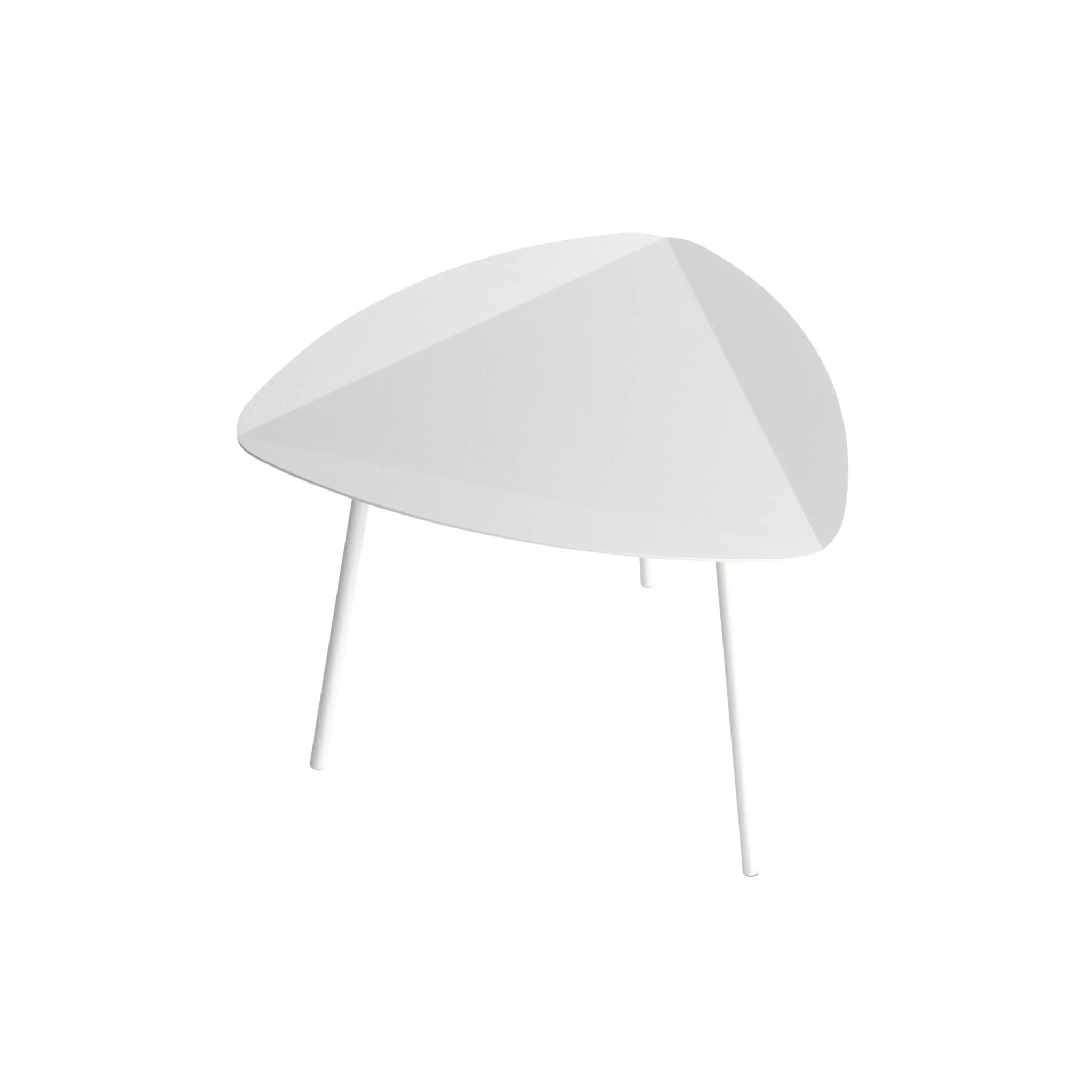 LEITO Tavolino da caffè triangolare altezza 30 cm