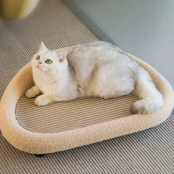 Luxus Katzenbett aus Sisal – Stilvoller Komfort für Ihre Katze