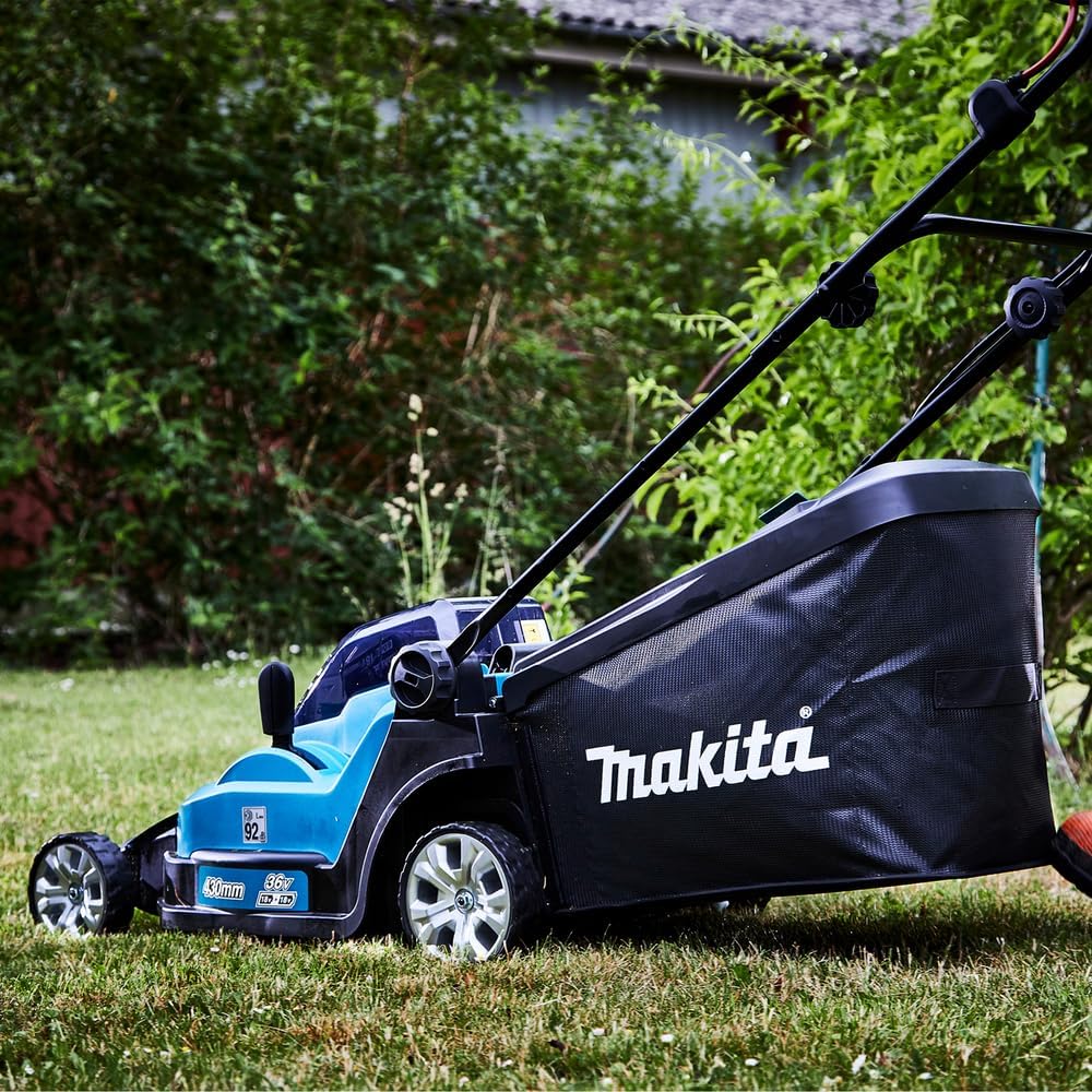 Makita DLM432Z Tosaerba a batteria 2x18 V (senza batteria, senza caricabatterie)