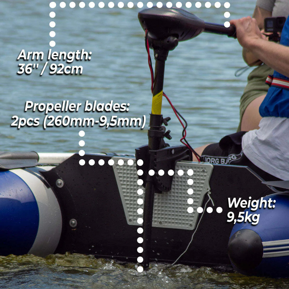 Deep Sea Elektro auenborder Cruise 36LBS