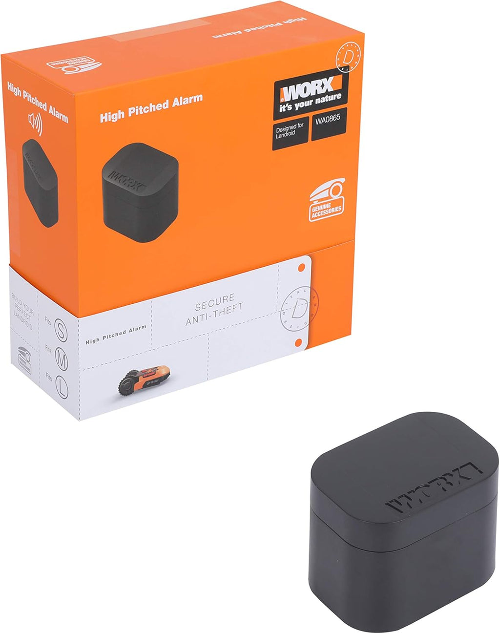 WORX WA0860 Landroid Modulo sensore anticollisione ACS - Prevenzione ostacoli - compatibile con tutti i nuovi modelli Landroid dal 2019 (non per VISION) - Colore Argento