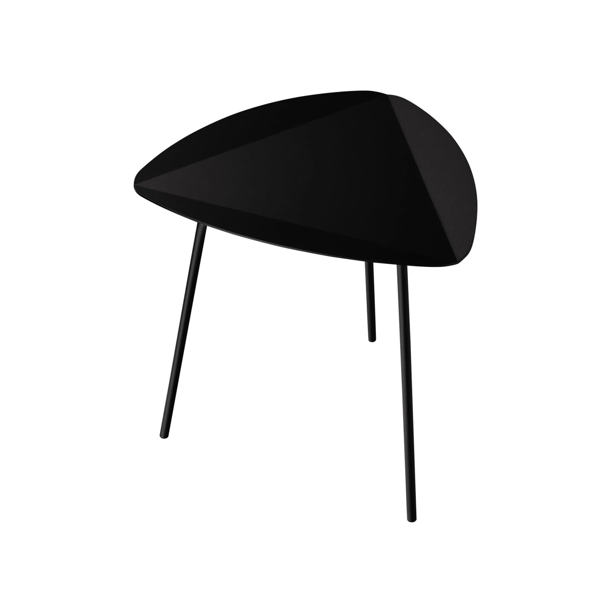LEITO Beistelltisch Dreieck Hhe 40cm