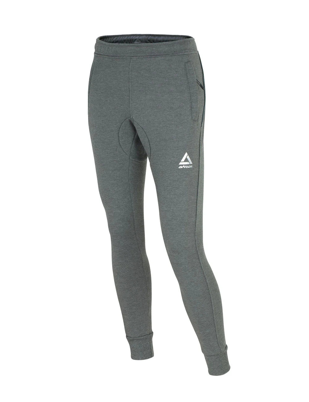 Winter Sweatshirt Crew Pro Line mit Kapuze und Zip Dunkel-MelangeSet-
