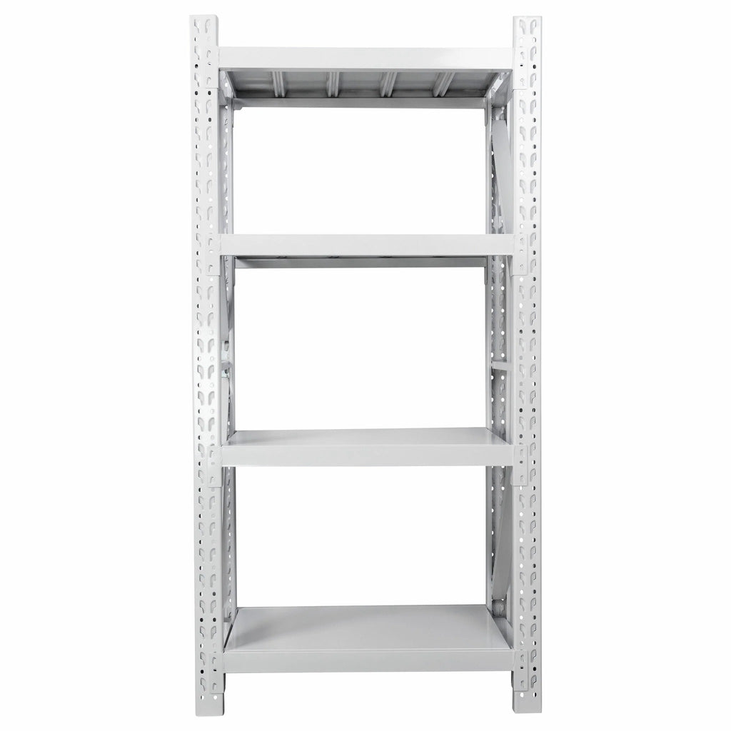 Scaffale per carichi pesanti Fornorth 1600kg, 100x60x200cm, bianco