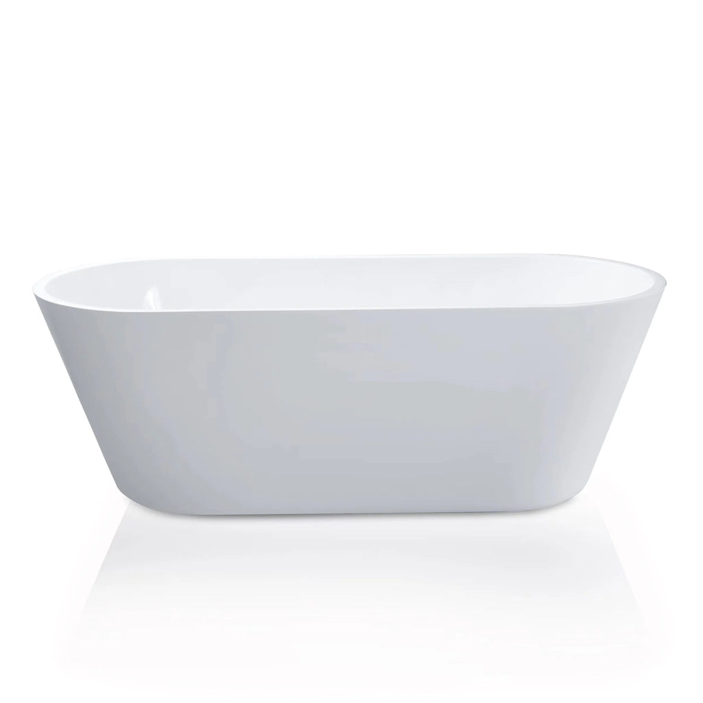 Lykke Badewanne Polar Deluxe 1600x750x580mm, Wei