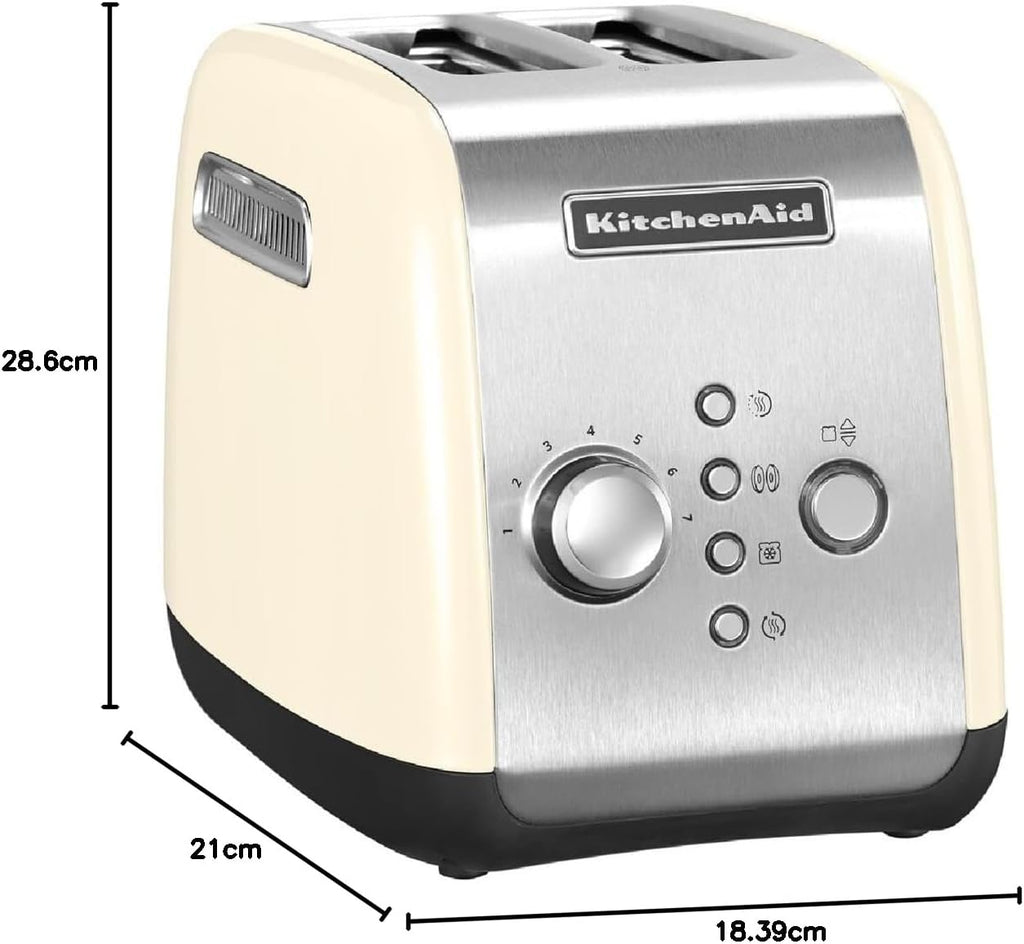 Tostapane Kitchenaid 5KMT221EOB a 2 scomparti, nero