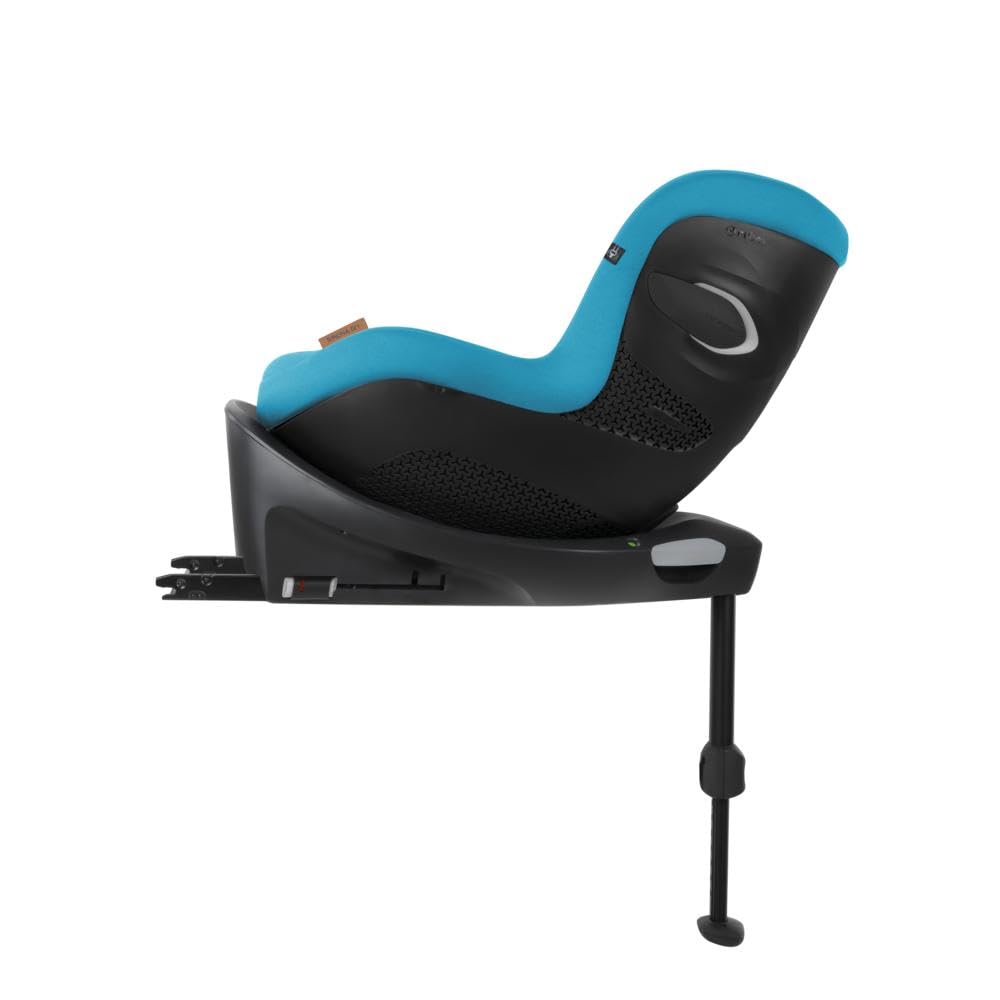 Seggiolino auto CYBEX Gold Sirona Gi i-Size Plus con base, Da 3 mesi a 4 anni circa (Dalla nascita con inserto per neonati), Max. 20 kg, 61-105 cm (Da 40 cm con inserto per neonati), Stormy Blue