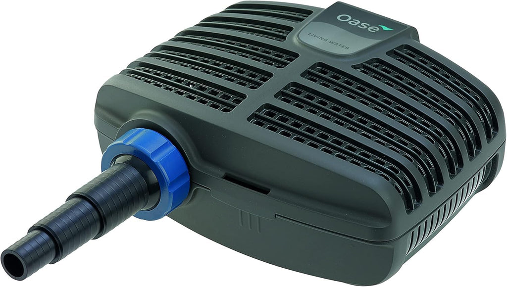 OASE 57377 Filtro a flusso continuo BioSmart UVC 16000 adatto per laghetti fino a 16 m³, sistema di filtraggio, set di filtraggio incl. materiale filtrante e chiarificatore UVC, nero