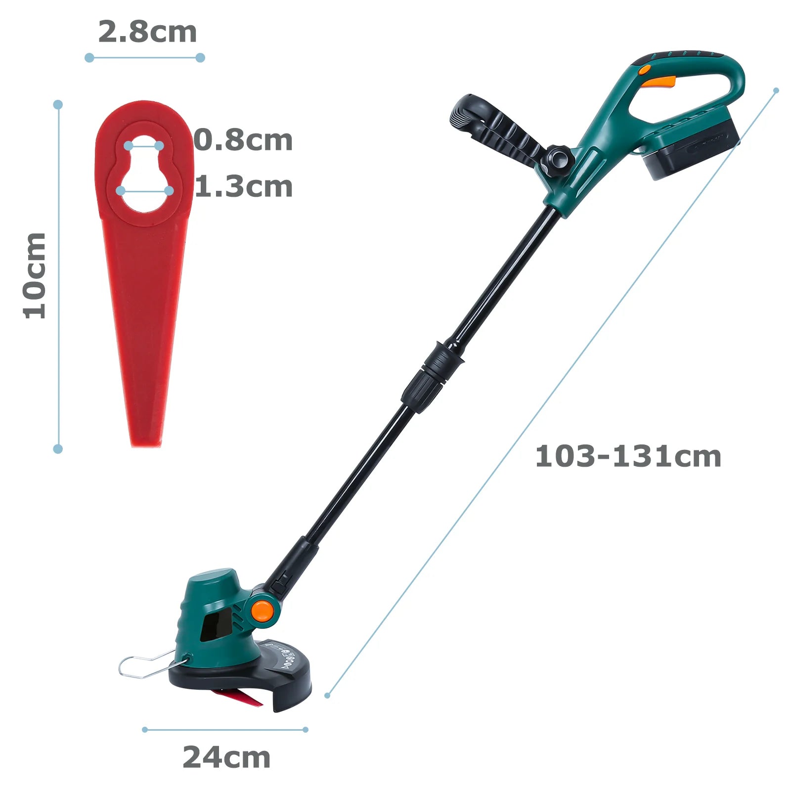 Sonnewelt Rasentrimmer Akku 20 V/2.0 Ah