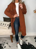 Lozenda - Lssige lange Jacke für Damen
