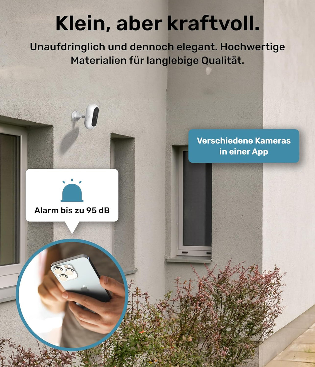 PetTec Videocamera per animali domestici a 360° e distributore automatico di cibo con espulsione di crocchette - tramite App e pulsante multifunzione - Rilevamento dei latrati - Funzione visione notturna 3MP - Telecamera per cani e gatti