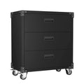 Carrello portautensili Fornorth 90x80x42cm con tre cassetti