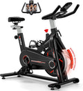 [Aggiornato 2025] Cyclette Wenoker, Bici stazionaria a resistenza magnetica per casa, Cyclette da interno silenziosa con volano pesante e monitor LCD migliorato, fino a 160 kg