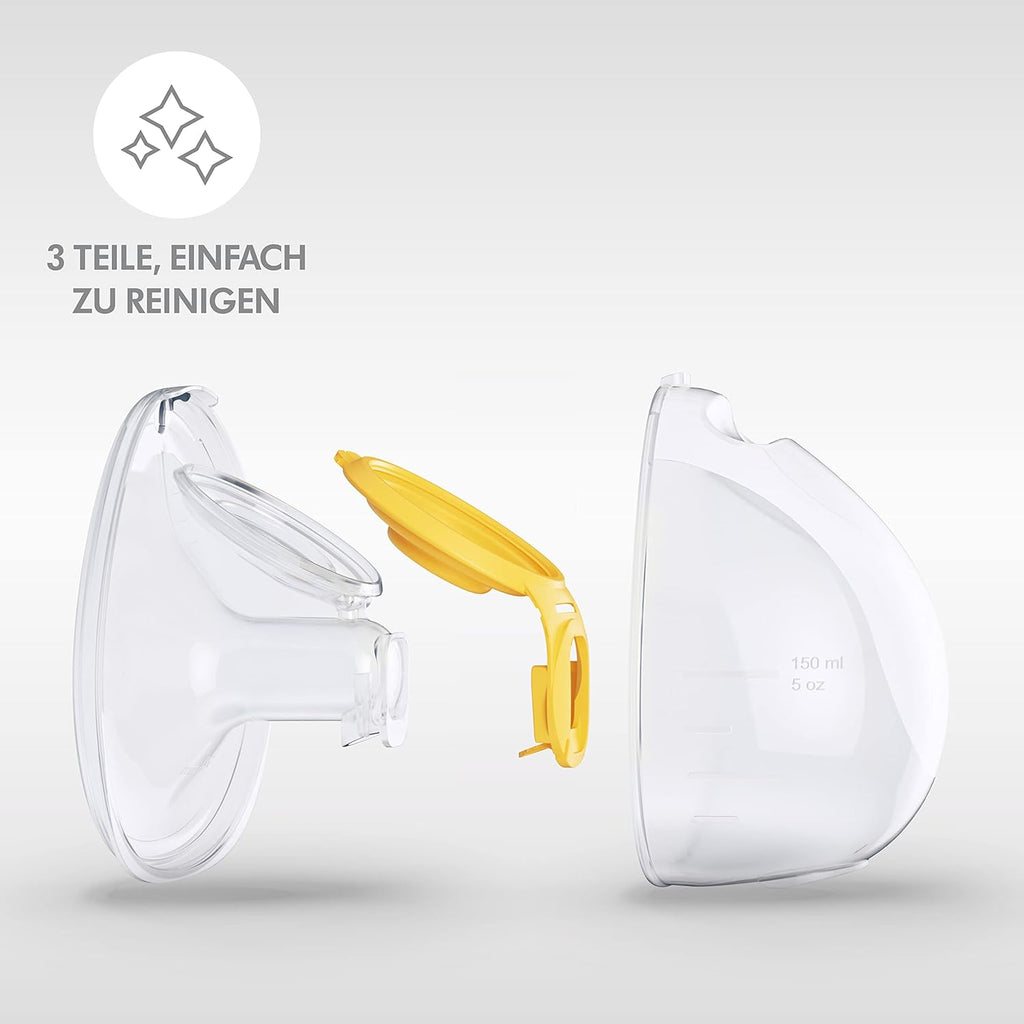 Medela Swing Maxi Tiralatte Elettrico Doppio a Mani Libere – Design Semplice e Intuitivo per l'Uso in Movimento – Connettibile all'App Medela Family