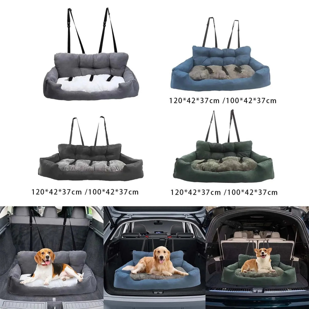 Comodo lettino per auto per cani - Trasporto sicuro e confortevole