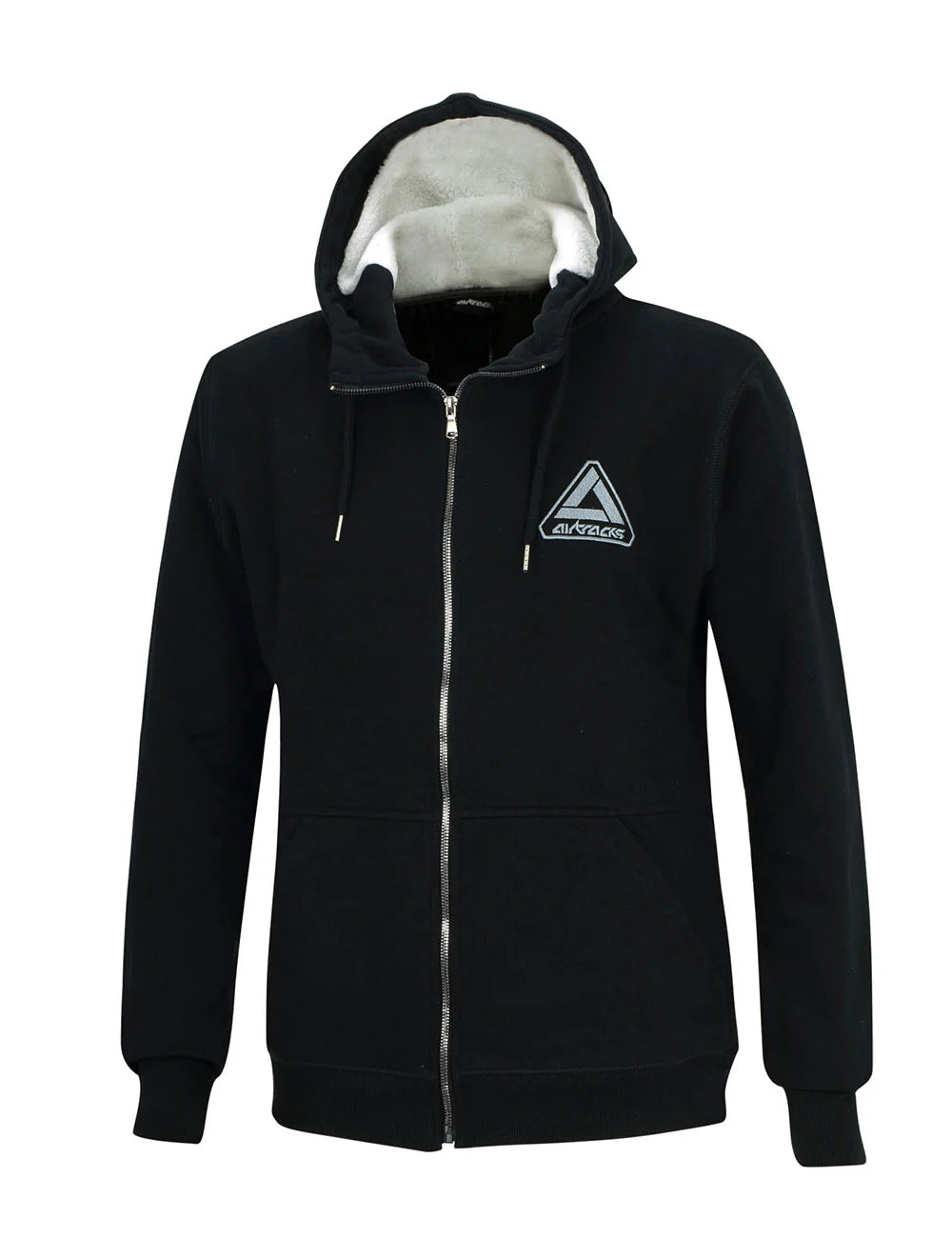 Winter Sweatshirt Crew Pro Line mit Kapuze und Full Zip Schwarz Set