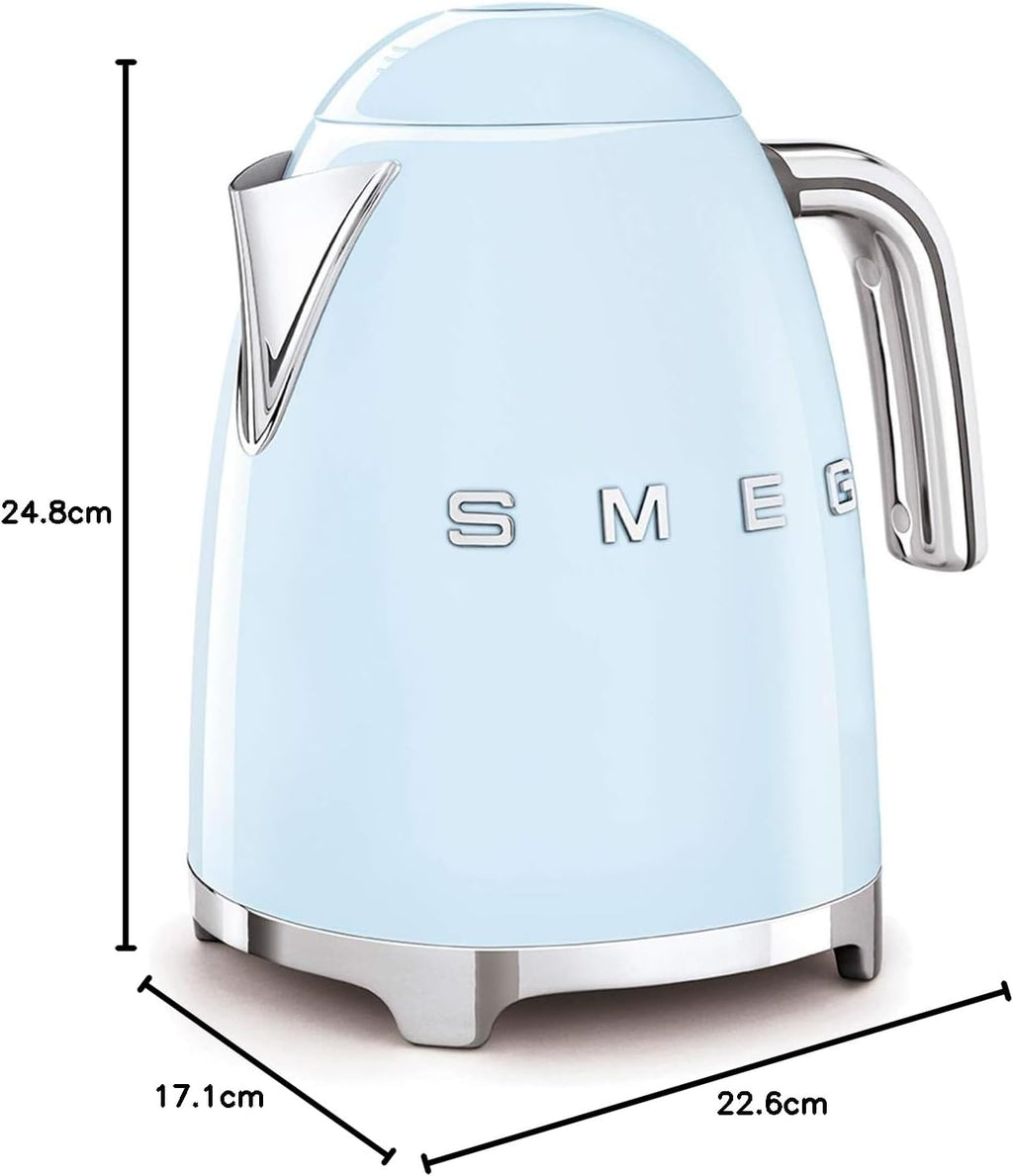Smeg, 2x2 TSF01CREU - Tostapane, 2 scomparti per 2 fette, 6 livelli di doratura, funzione riscaldamento, funzione scongelamento e bagel, vassoio raccoglibriciole, 950W, Crema