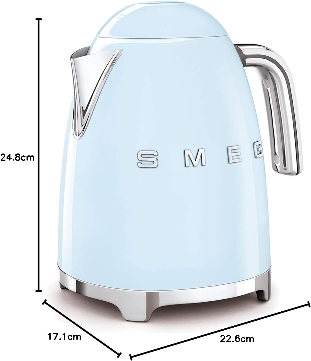 Smeg, 2x2 TSF01CREU - Tostapane, 2 scomparti per 2 fette, 6 livelli di doratura, funzione riscaldamento, funzione scongelamento e bagel, vassoio raccoglibriciole, 950W, Crema
