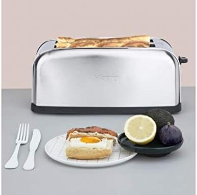 H.KOENIG TOS32 Tostapane 4 fette, acciaio inox