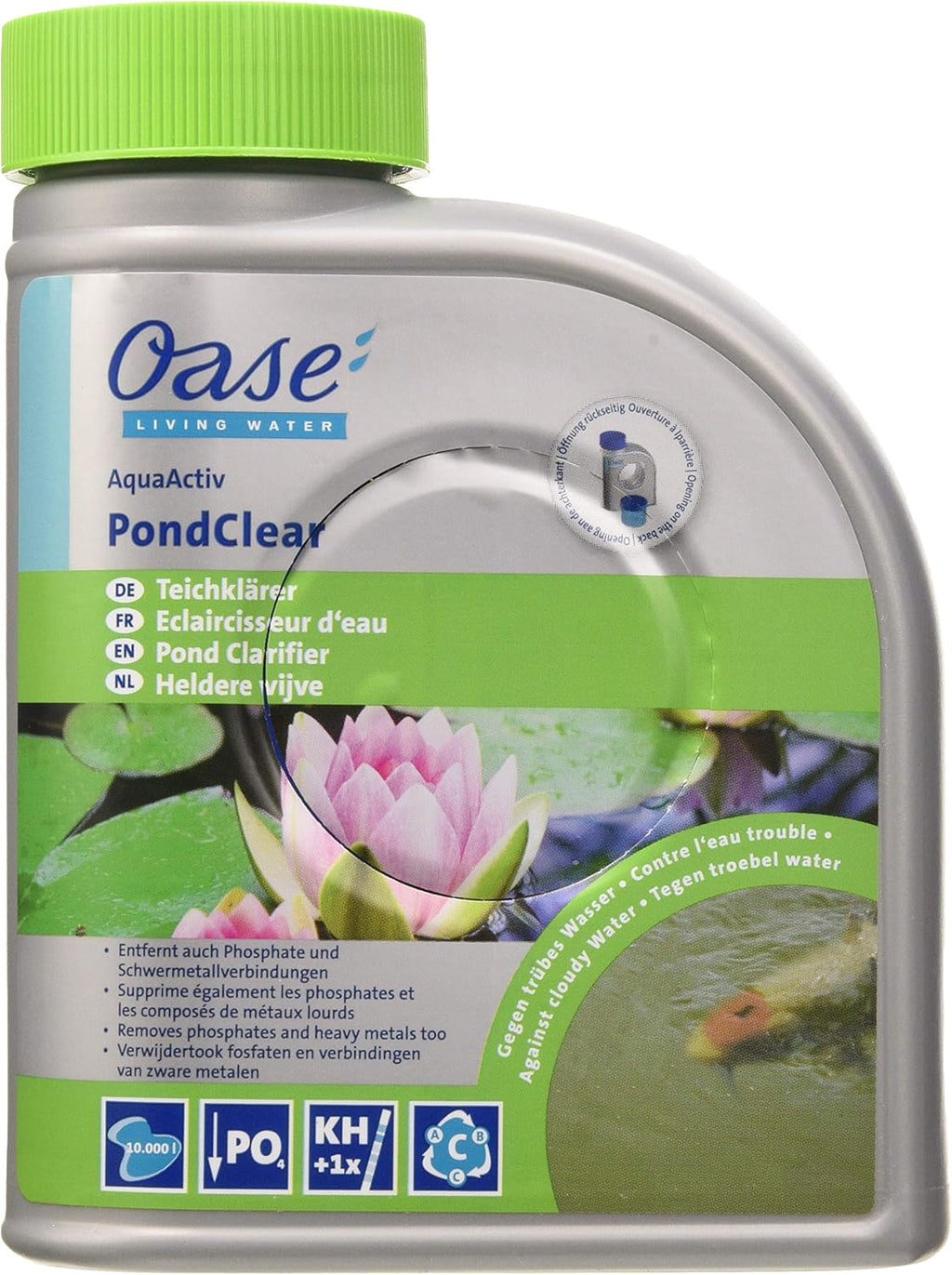 Oase 50170 SwimSkim CWS & Söll 14432 FilterstarterBakterien hochreine Mikroorganismen für Teiche 500 g - natürliche Filterbakterien aktivieren die Biologie der Filter im Gartenteich