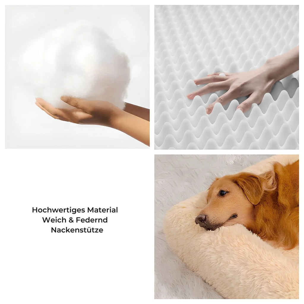 LuxSleep - Groes, komfortables Hundebett für erholsamen Schlaf