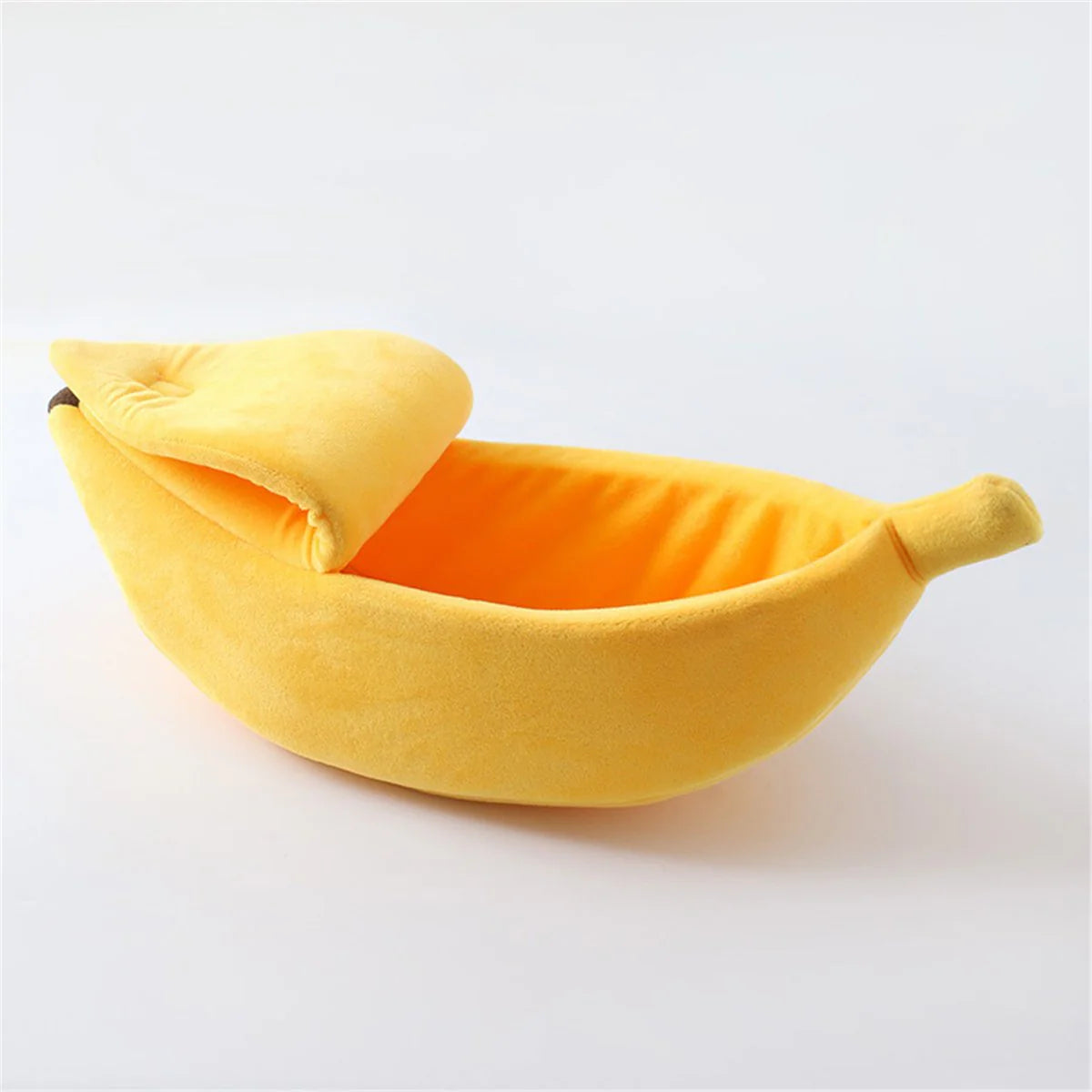 Accogliente letto a banana per gatti – Il posto perfetto per dormire per il tuo felino domestico