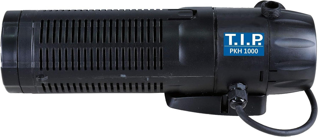 T.I.P. Teichfilter - Teichaußenfilter-Set (20.000 l Teichvolumen, Wet-and-Dry Technologie, UV-C 18 W, Filterbehälter 70 l, inkl. Pumpe, UV-C Strahler, Schläuche, Filtermaterial) WDF 20000 UV 18, 30285
