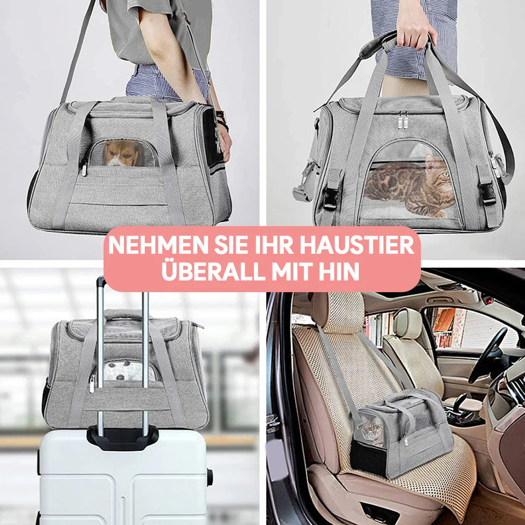 Robuste und Komfortable Transporttasche für Katzen – Ideal für Reisen und Ausflüge