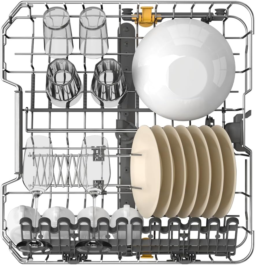 Bauknecht BCIO 3T341 PLET Lavastoviglie completamente integrata 60 cm/Acciaio inox/14 coperti/10 programmi standard e 1 programma sensore/PowerClean/ActiveDry/Cassetto portaposate/Protezione completa dall'acqua