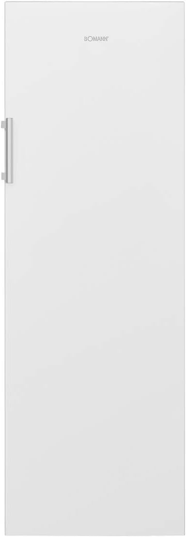 Bomann Congelatore No Frost a libera installazione 194 litri di capacità utile | No Frost - mai più sbrinamento - Funzione di congelamento rapido e sistema MultiAirflow | Cerniera porta reversibile | GS 7326.1