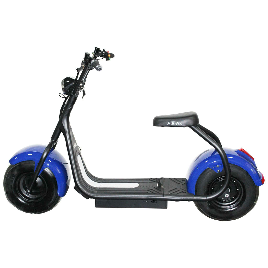 Swoop Monopattino Elettrico Cruiser Blu N3
