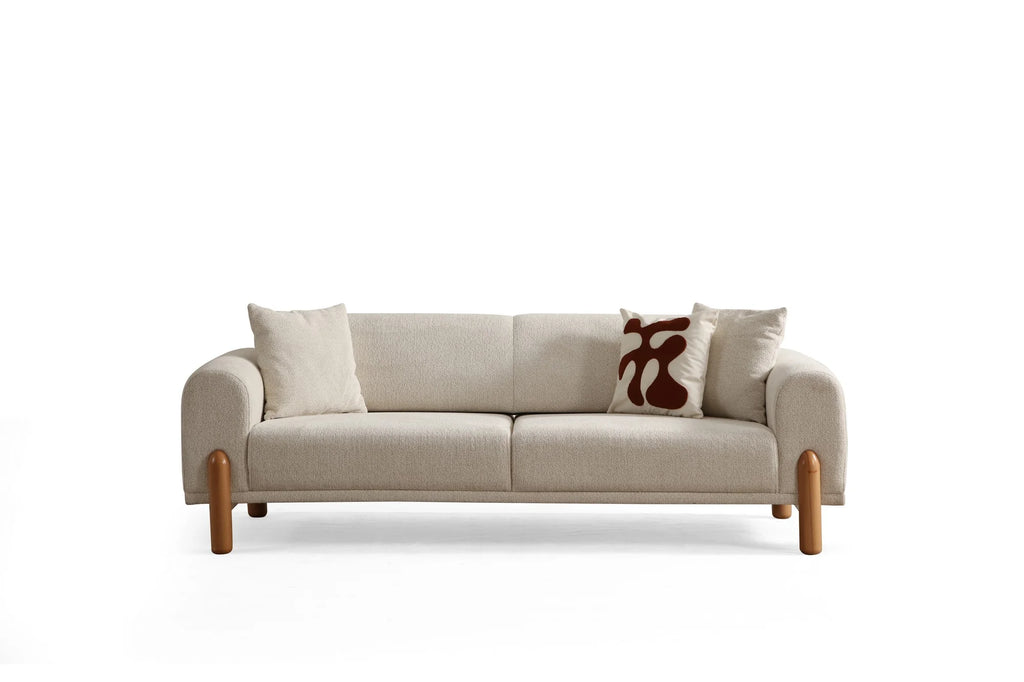 Divano Letto Lyke a 3 Posti - Crema