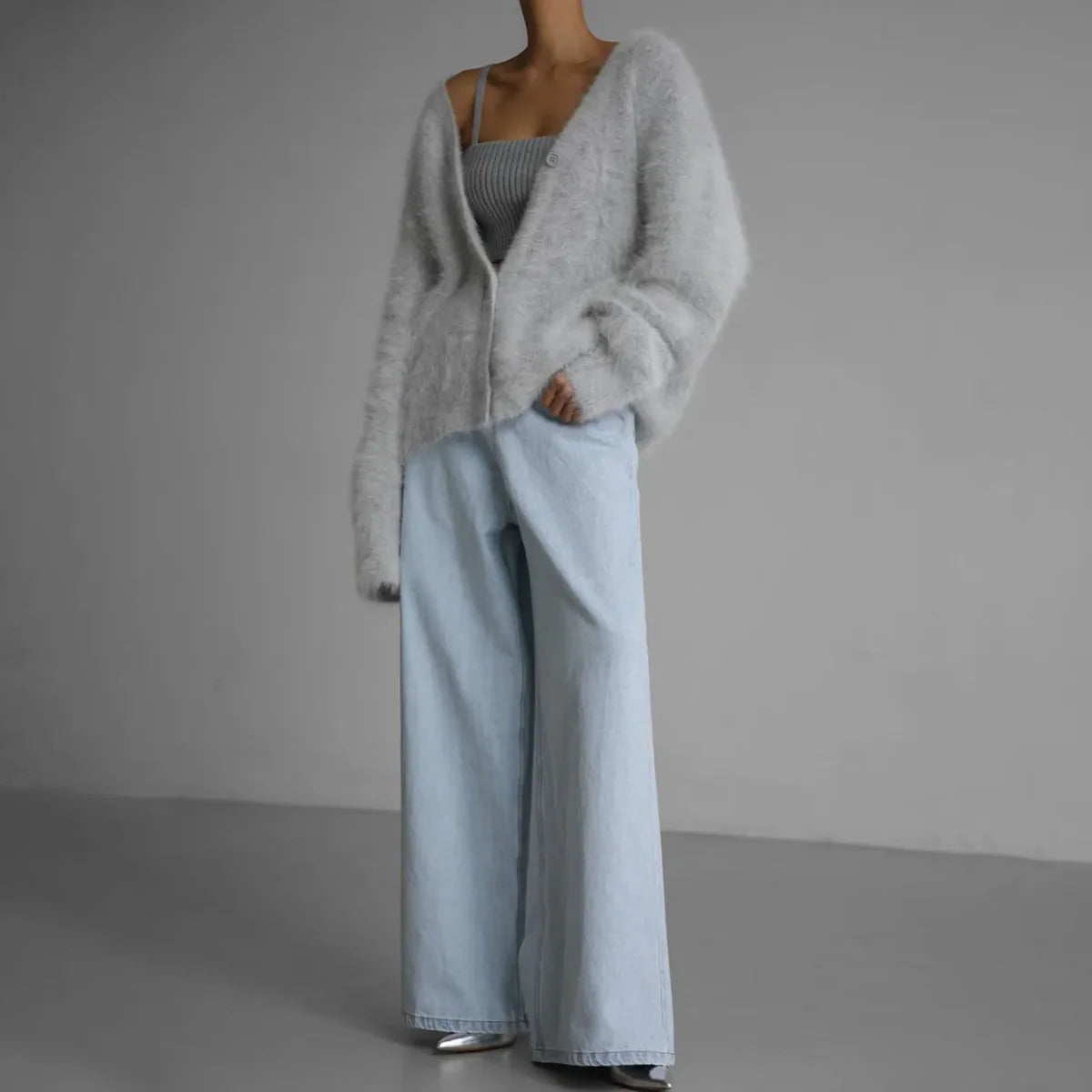 Evelyn - Cardigan in cachemire confortevole