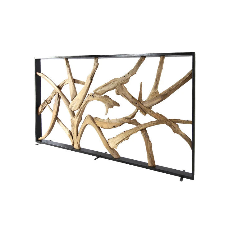 MAZE Divisorio in legno 220 cm x 100 cm