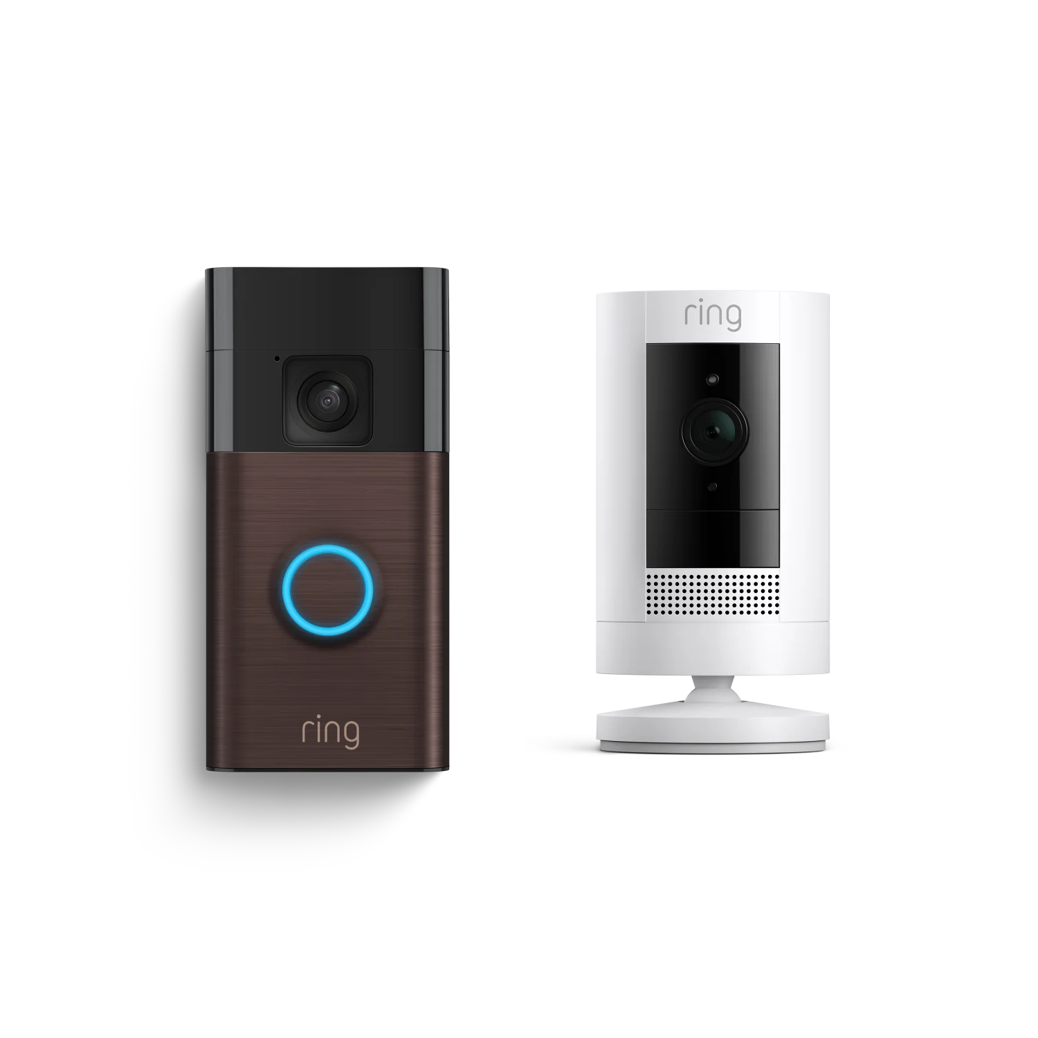 Akku-Videotürklingel + Auenkamera Akku (Battery Video Doorbell + Stick Up Cam)