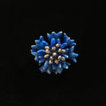 Fiordaliso blu - Spilla