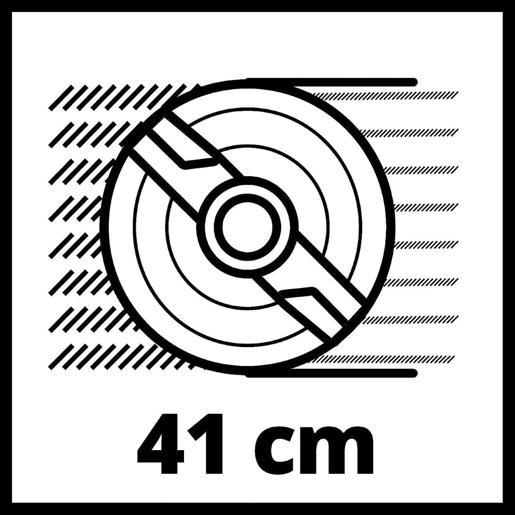 Tagliaerba a batteria Einhell GE-CM 36/37 Li-Solo Power X-Change (36 V, larghezza taglio 37 cm, fino a 400 m², cesto di raccolta 45 L, altezza taglio 25-75 mm, senza batteria)