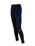 Collant Lunghi Termici da Corsa da Uomo Pro T Blu