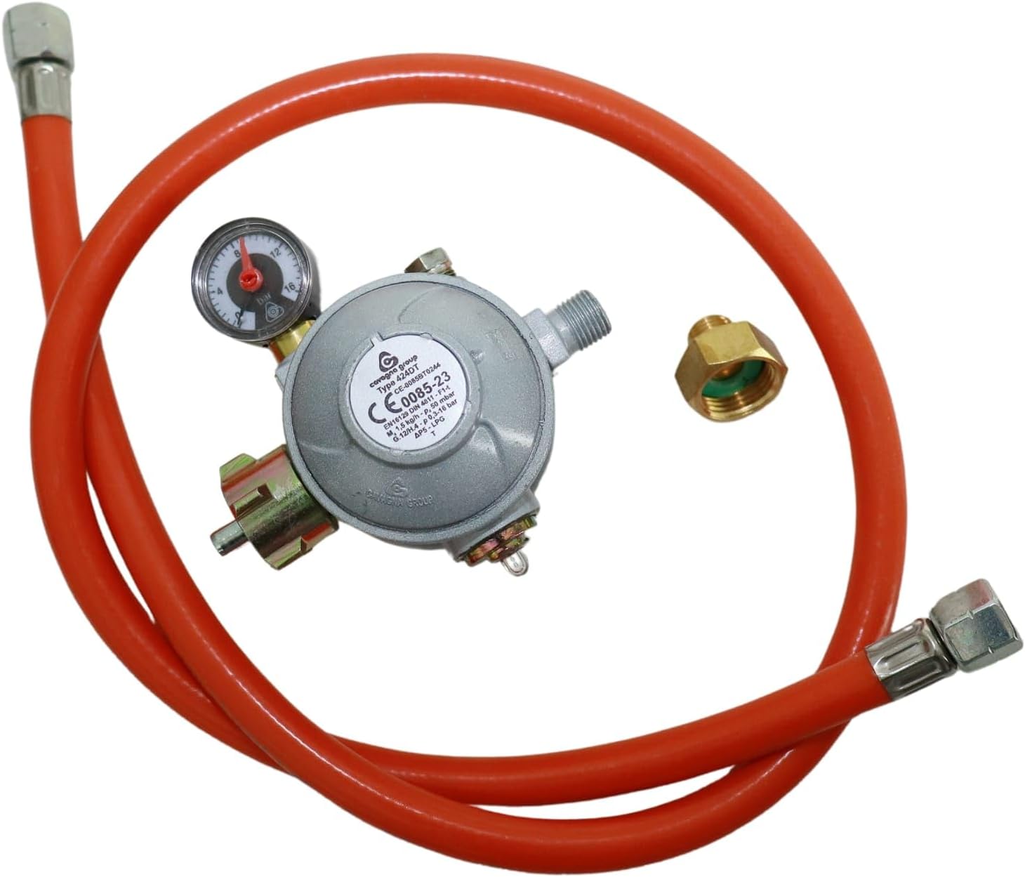 Gasline Gas Standherd con armadio per bombole 90cm GAG90GOXFL, 5 fuochi Sabaf, accensione elettrica e termocoppia di sicurezza Propan GPL…