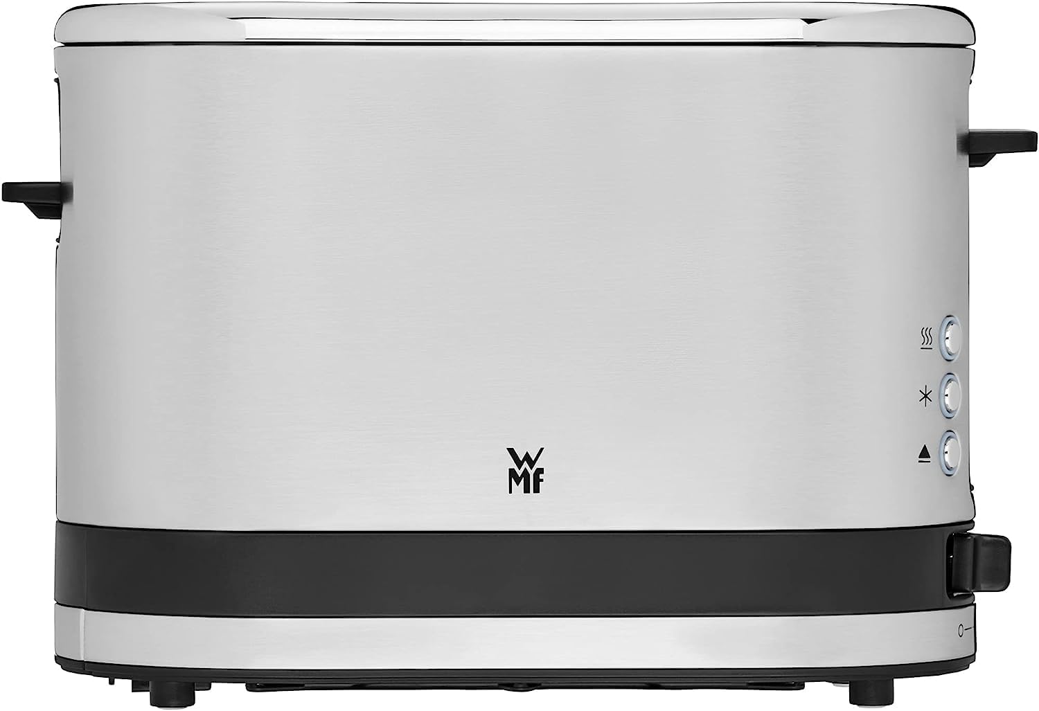 WMF Küchenminis 1-Scheiben Toaster Langschlitz XXl-Toast, Mini Toaster mit Brtchenaufsatz 7 Brunungsstufen berhitzungsschutz 600W Edelstahl matt