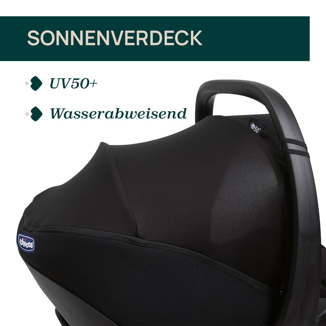 Chicco Kory Essential I-Size Autositz von 40 cm bis 85 cm, Gruppe 0+ für Babys, zugelassen nach ECE R129/03 , einfach zu montieren, 90° drehbar