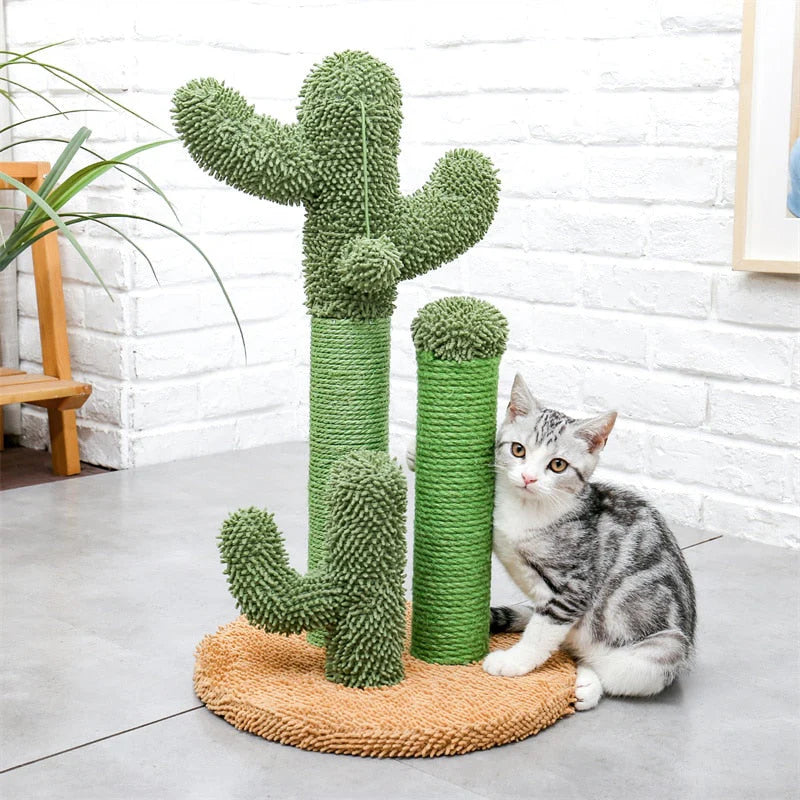 Kletterbaum im Kaktus-Design – Robust und Modern für Katzen
