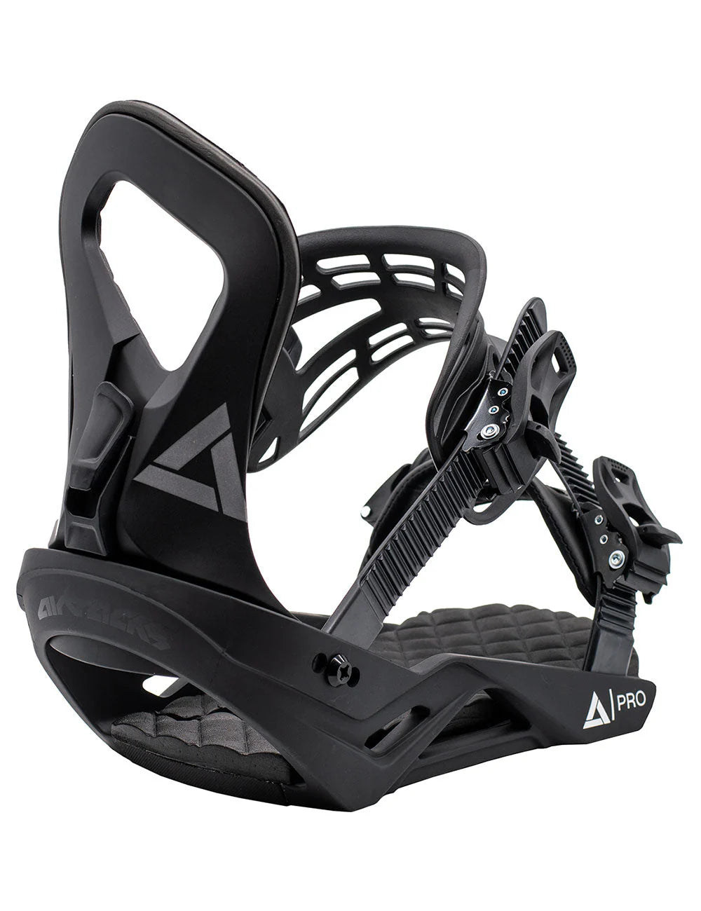Snowboard Bindung Strong Black Matt Setprodukt