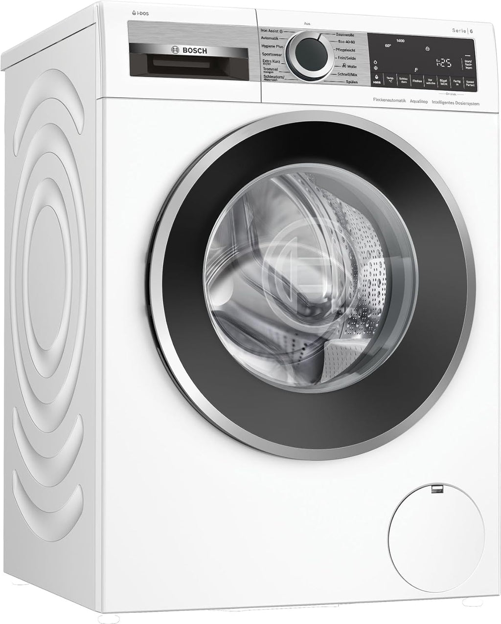 BOSCH WAN28127 Lavatrice Serie 4, a carica frontale, capacità 8 kg, 1400 giri/min, Iron Assist, Active Water Plus, EcoSilence Drive, Speed Perfect, bianco, 60 cm