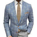 Garth - Blazer mit gestreiftem Revers