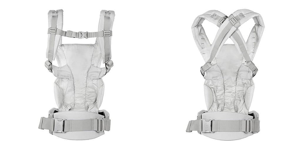 Ergobaby Omni Breeze Marsupio per Neonati dalla Nascita fino a 20 kg, Morbido Mesh SoftFlex a 4 Posizioni, Ergonomico, Porta Bebè, Natural Beige