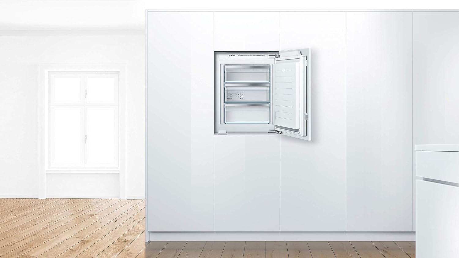 Bosch GIV11ADC0 Serie 6 Congelatore da incasso, 95 kWh, anno, 70 l, LowFrost, FreshSense, 72 x 56