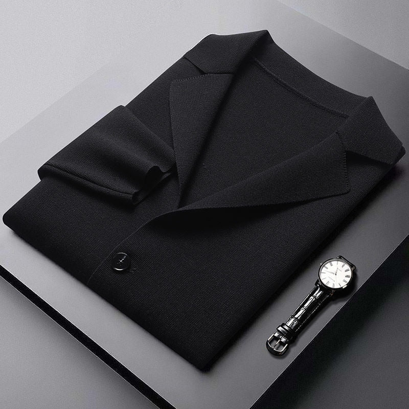 Cardigan da uomo con colletto