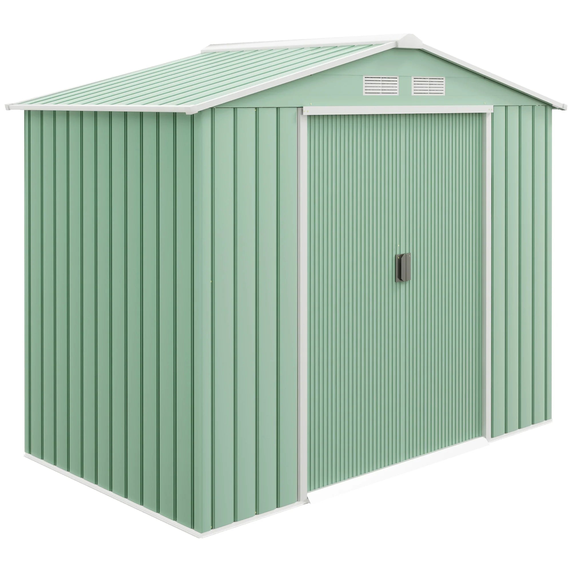 Outsunny Casetta Attrezzi con Porte Scorrevoli e Ventilazione